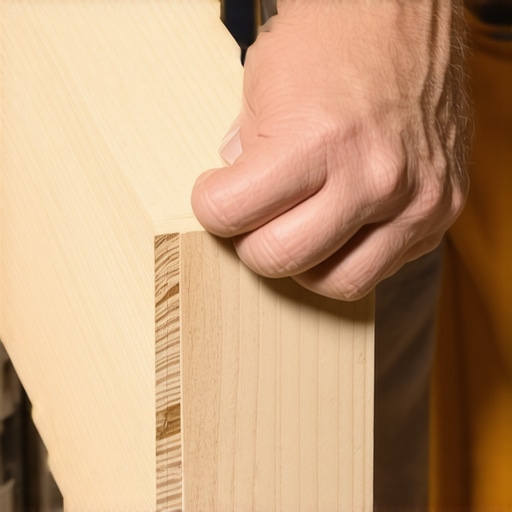 Coping Technique for Baseboard Seams A person using a coping saw to cut a wooden baseboard for a tight, invisible seam.