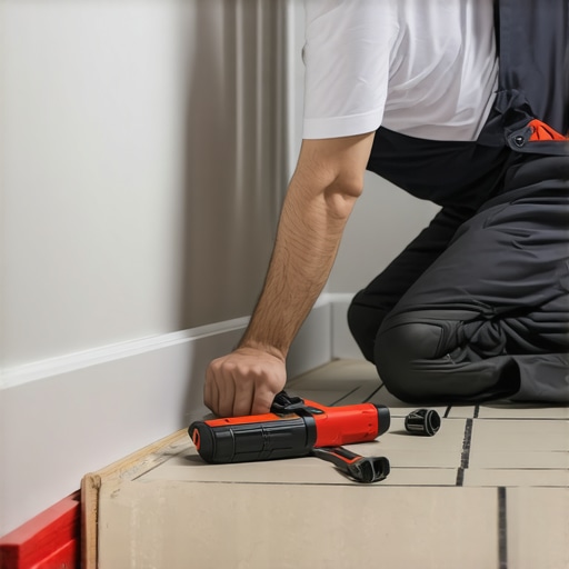 Ditch the Quarter Round: How to Back-Bevel Baseboards to Tile