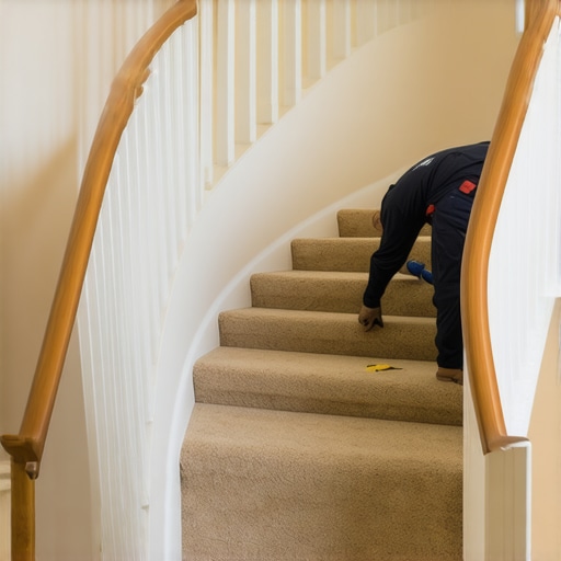 How to Install Carpet on Curved Stairs Without Wrinkles