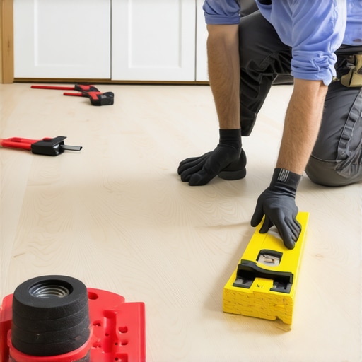 How to Level a Spongy Subfloor Before Installing Luxury Vinyl Planks