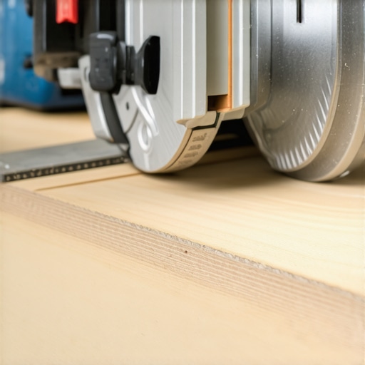 A miter saw adjusted to 45 degrees making a perfect outside corner cut for baseboard molding