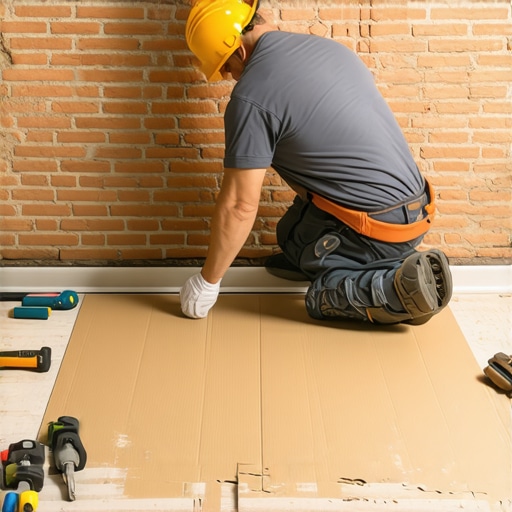 Scribing Baseboards to Brick: The Cardboard Template Trick