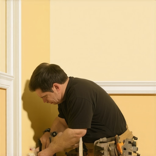 The 2-Nail Method for Squeezing Baseboard Miters Tight on Crooked Walls