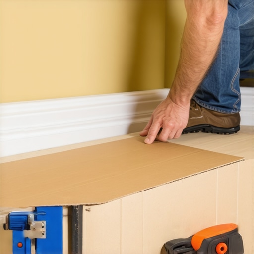 The Cardboard Shim Trick for Leveling Wavy Baseboard Tops