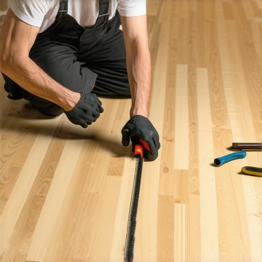 The Chalk Line Trick for Keeping Hardwood Rows Perfectly Straight