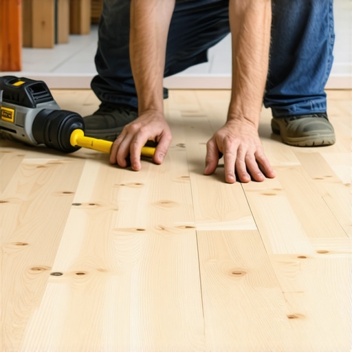 The Hidden Screw Trick for Stabilizing Wobbly Subfloors