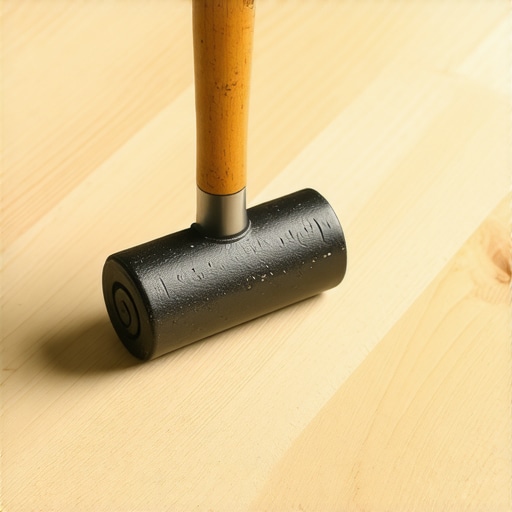 The Rubber Mallet Trick for Tightening Stubborn Click-Lock Planks