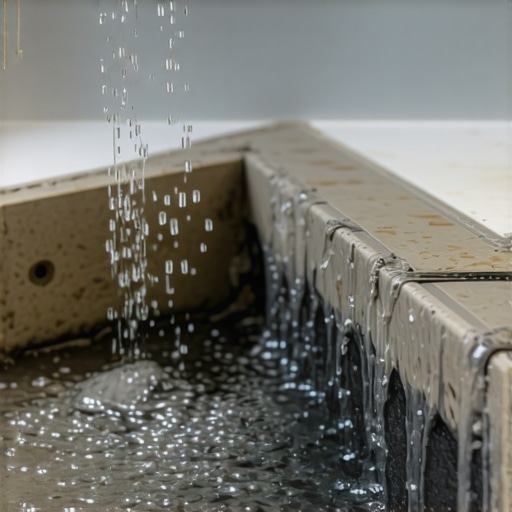 Why Your Shower Curb Leaks (The Staple-Hole Error)