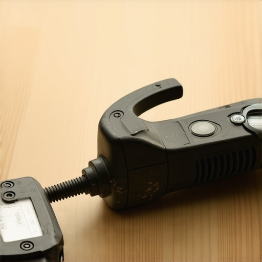 Essential Tools for Flooring and Shower Installation A professional flooring nailer and moisture meter used during home renovation projects