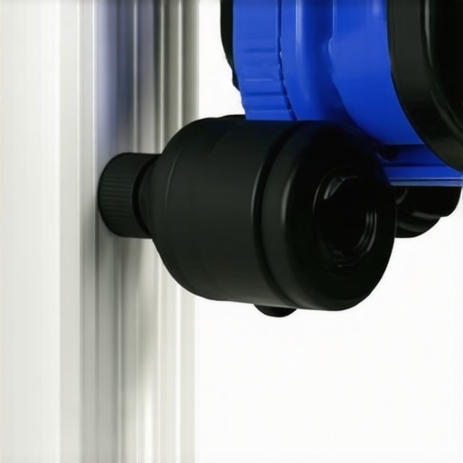 Expert-grade sealant application tool in action Close-up of a caulk gun applying sealant in a bathroom corner