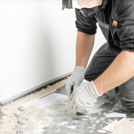Professional sealing bathroom corner with flexible sealant