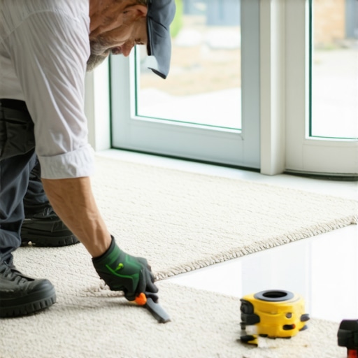 How to Cut Carpet Around a Metal Door Frame Like a Pro