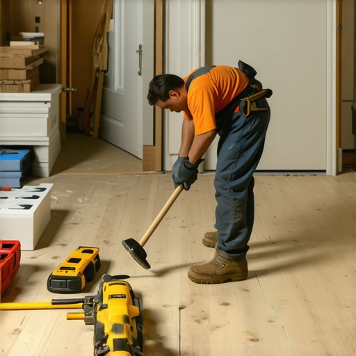 How to Level a Spongy Subfloor Before Luxury Vinyl Install