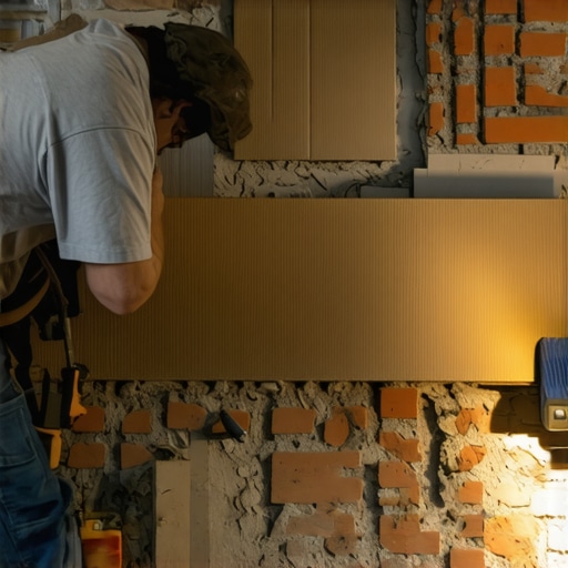 Scribing Baseboards to Brick: The Cardboard Template Trick