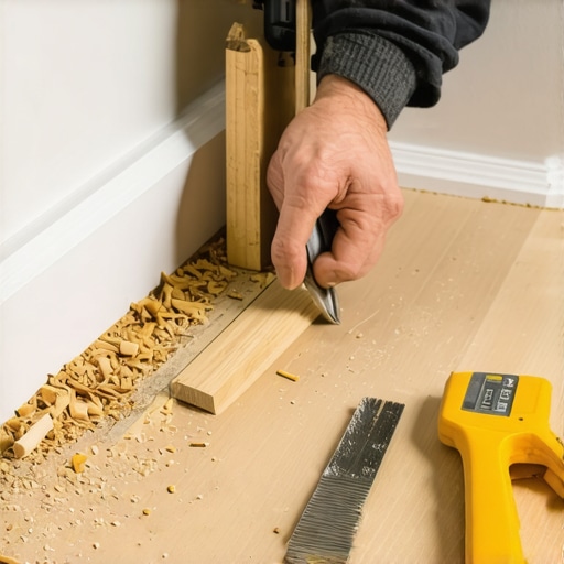 Stop Baseboard Miter Gaps with the Wood-Glue Rub Technique