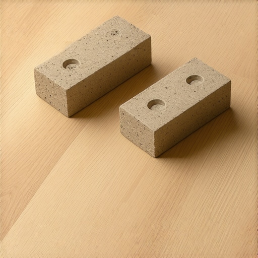 The 3-Brick Method for Weighting Down New Vinyl Planks