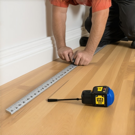 The Back-Scribing Move for Fitting Baseboards to Slanted Wood Floors