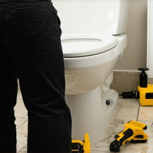 The Hidden Shim Method for Leveling Wobbly Toilet Bases on Tile