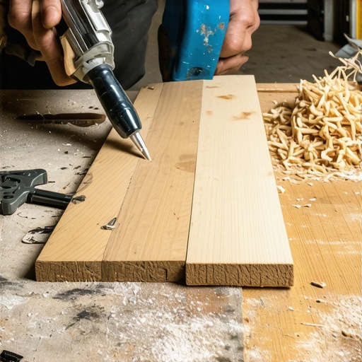 The Hot-Glue Move for Holding Return Miters in Place Without Nails