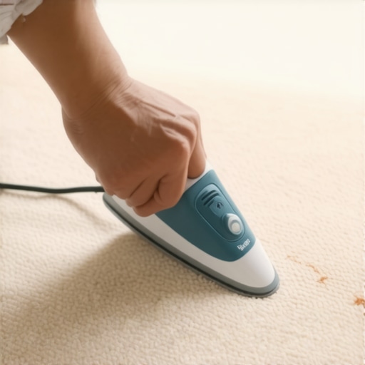 The Iron-On Tactic for Fixing Small Carpet Burns