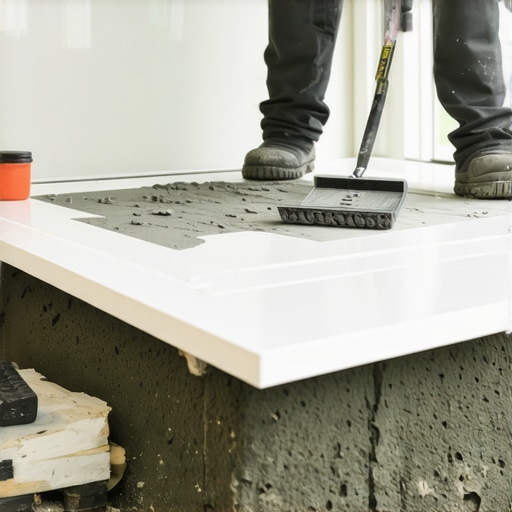 The Mortar-Bed Secret for Rock-Solid Acrylic Shower Bases