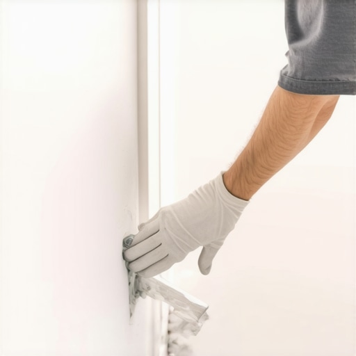 The Painter’s Tape Trick for Perfectly Straight Baseboard Caulk Lines