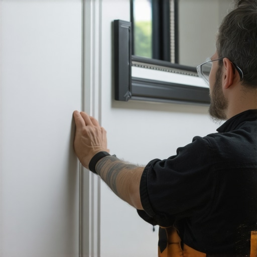 The Painter’s Tape Trick for Scribing Baseboards