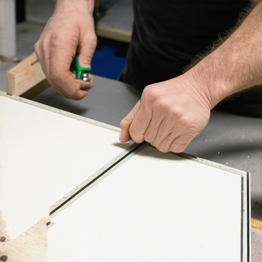 The Painter’s Tape Trick for Zero-Chipping Porcelain Tile Cuts