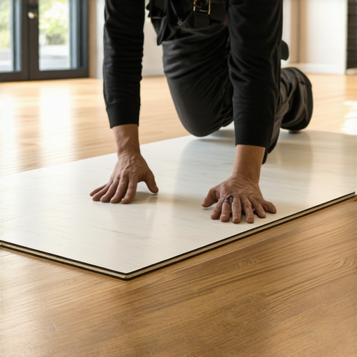 The Perimeter-Glue Method for Loose-Lay Vinyl Planks