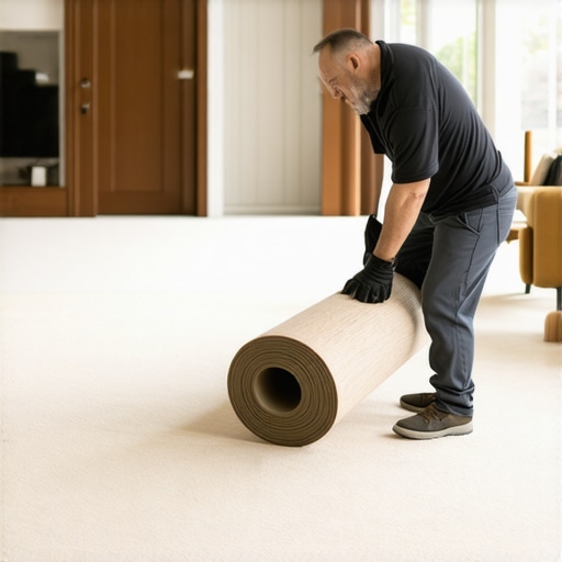 The 'Reverse-Roll' Trick for Flat Carpet Installs