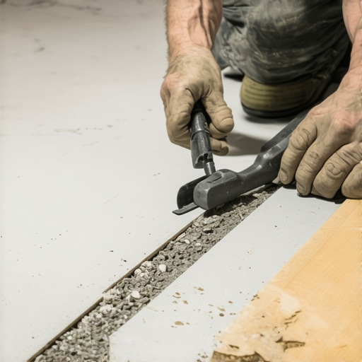 The 'Reverse-Scribe' Move for Baseboards on Sloping Concrete Floors