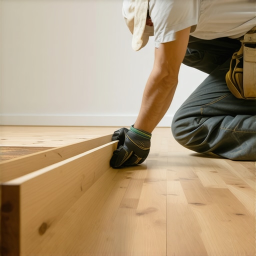The Reverse-Scribe Move for Baseboards on Steeply Slanted Floors