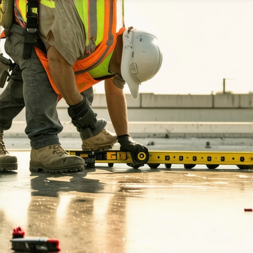 The Secret to Leveling a Concrete Slab for Large Tile