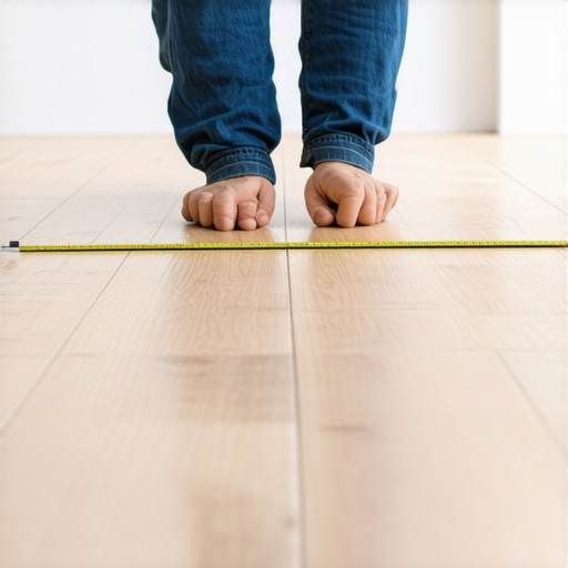 The Tape-Measure Trick for Equal Vinyl Plank Widths on Opposite Walls
