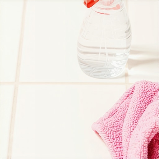 The Vinegar Secret for Removing Hard-Water Spots from New Tile
