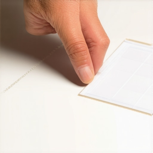 Dampening Shims for Leveling Shower Tray Hand dampening plastic shims with water for shower tray leveling