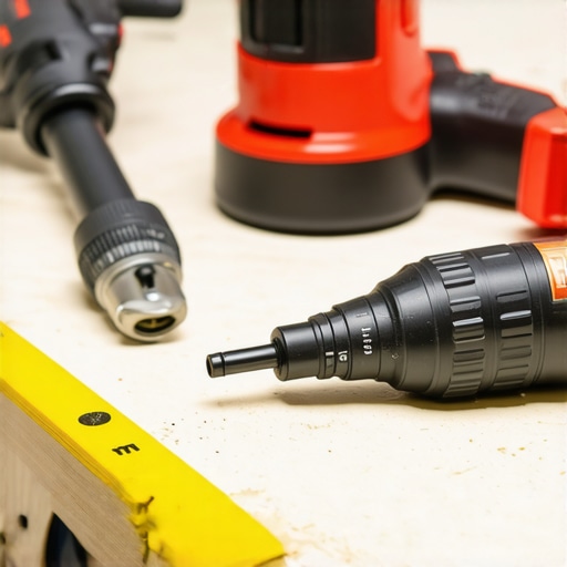 Essential Tools for Home Maintenance Tools for flooring, tile, and baseboard upkeep laid out on a workbench.