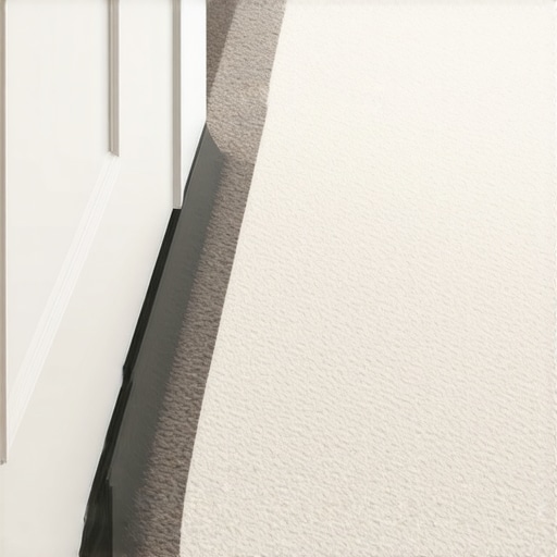 How to Hide Ugly Carpet Gaps at the Door Threshold