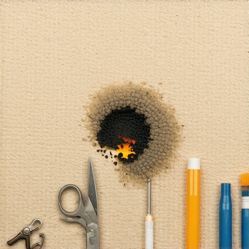 How to Repair a Cigarette Burn in Berber Carpet