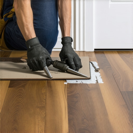 How to Repair a Peeling Vinyl Plank Corner