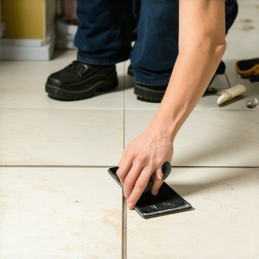 How to Stop a Squeak in the Middle of a Tiled Floor