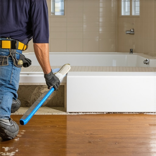 The Best Way to Transition Hardwood to a Tiled Shower