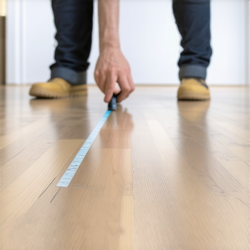 The Chalk-Line Move for Straight Hardwood Rows