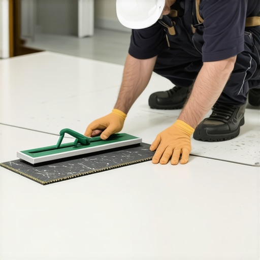 The 'Full-Spread' Glue Tactic for Luxury Vinyl Tiles
