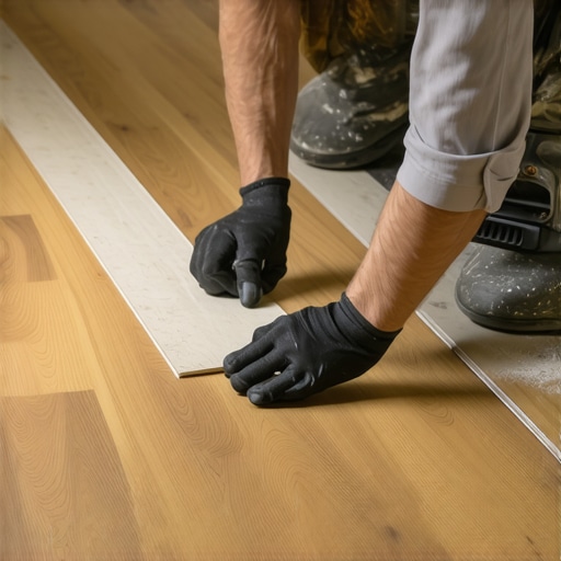 The Pre-Sand Move for Perfectly Flush Vinyl Plank Seams