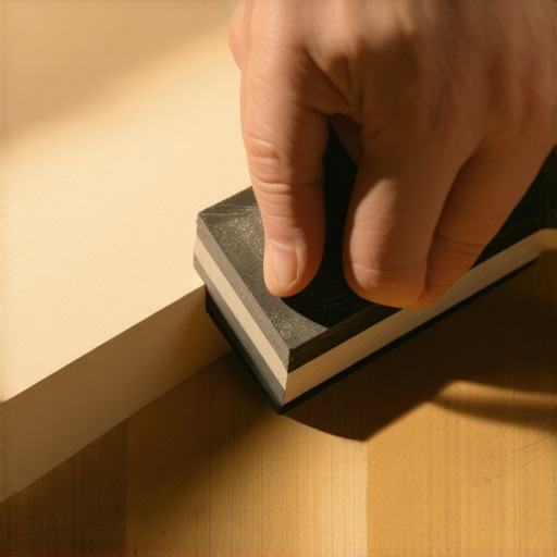 The Sanding Block Hack for Seamless Baseboard Transitions