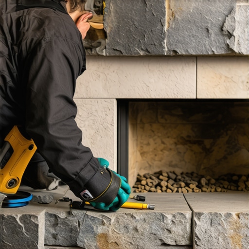 The 'Undercut' Secret for Fitting Vinyl Under Stone Hearths