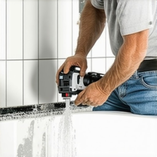 The Wet-Saw Trick for Intricate Tile Cuts Around Valves