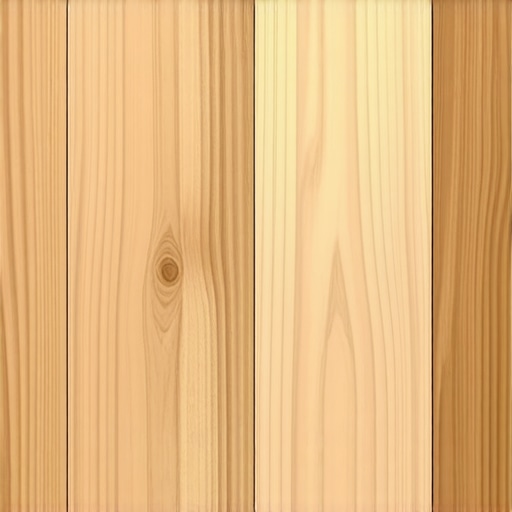 Comparison of different wood grain patterns for hardwood floor patching