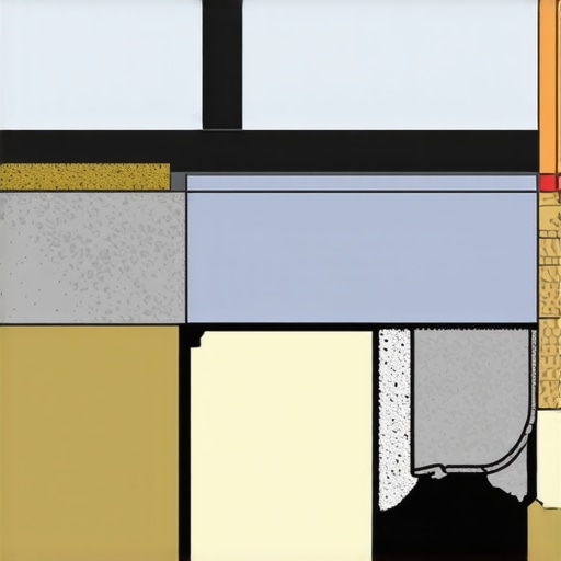 Diagram showing the proper layers of shower waterproofing to prevent leaks at the drain.